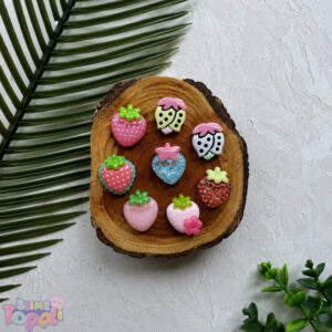 sticker strawberry 1